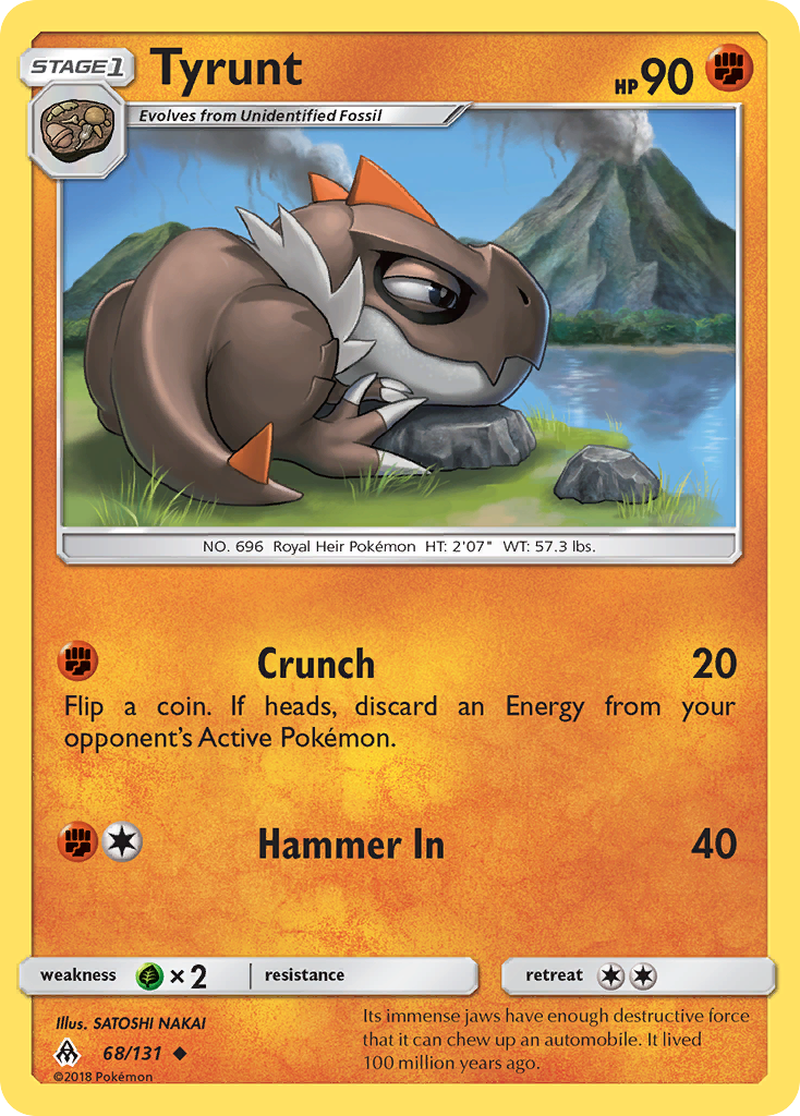 Tyrunt (68/131) [Sun & Moon: Forbidden Light] | Good Games Cannington