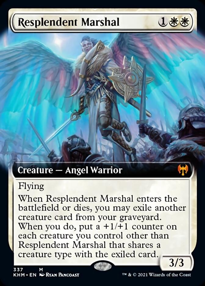 Resplendent Marshal (Extended Art) [Kaldheim] | Good Games Cannington
