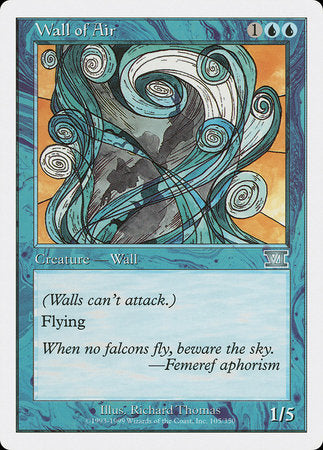 Wall of Air [Classic Sixth Edition] | Good Games Cannington