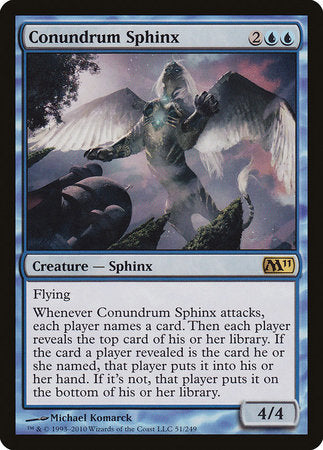 Conundrum Sphinx [Magic 2011] | Good Games Cannington