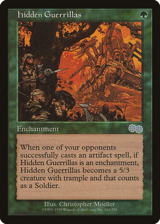 Hidden Guerrillas [Urza's Saga] | Good Games Cannington