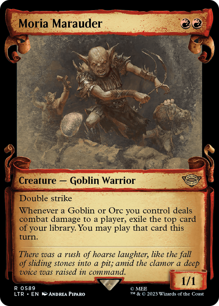 Moria Marauder [The Lord of the Rings: Tales of Middle-Earth Showcase Scrolls] | Good Games Cannington