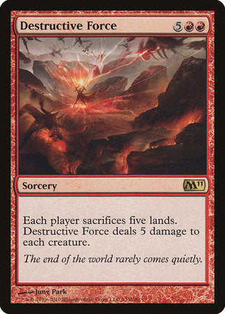 Destructive Force [Magic 2011] | Good Games Cannington