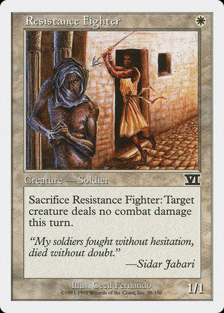 Resistance Fighter [Classic Sixth Edition] | Good Games Cannington