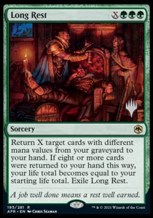 Long Rest (Promo Pack) [Dungeons & Dragons: Adventures in the Forgotten Realms Promos] | Good Games Cannington