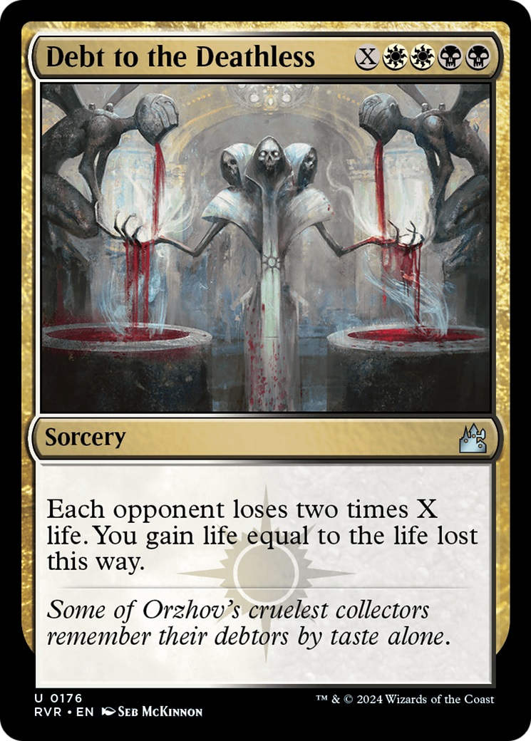 Debt to the Deathless [Ravnica Remastered] | Good Games Cannington