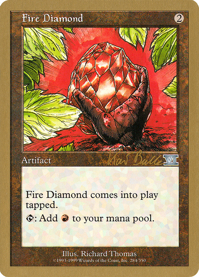 Fire Diamond (Kai Budde) [World Championship Decks 1999] | Good Games Cannington