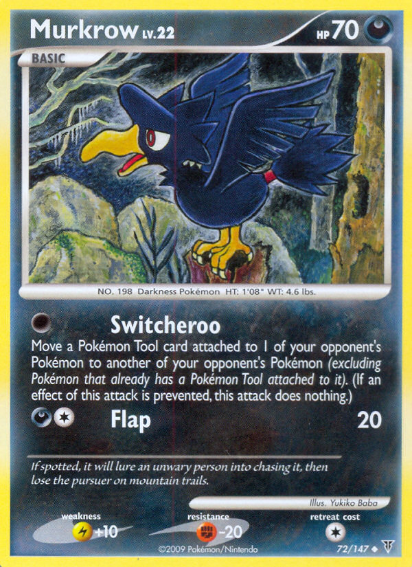 Murkrow (72/147) [Platinum: Supreme Victors] | Good Games Cannington