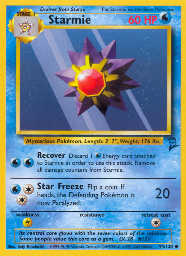 Starmie (94/130) [Base Set 2] | Good Games Cannington