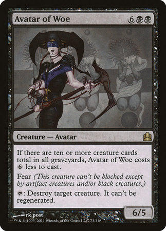 Avatar of Woe [Commander 2011] | Good Games Cannington