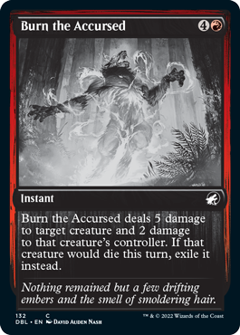 Burn the Accursed [Innistrad: Double Feature] | Good Games Cannington