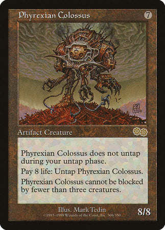 Phyrexian Colossus [Urza's Saga] | Good Games Cannington