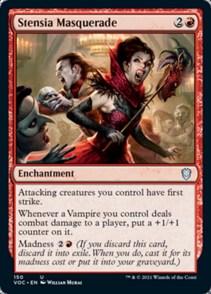 Stensia Masquerade [Innistrad: Crimson Vow Commander] | Good Games Cannington