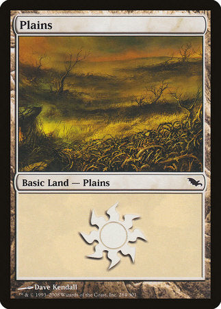 Plains (284) [Shadowmoor] | Good Games Cannington
