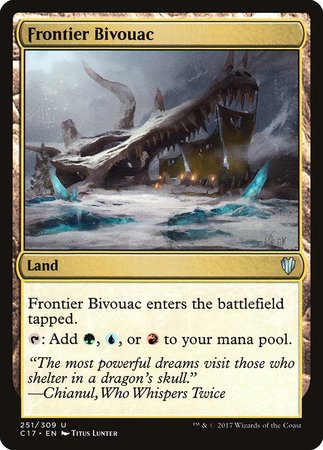Frontier Bivouac [Commander 2017] | Good Games Cannington