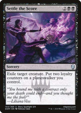 Settle the Score [Dominaria] | Good Games Cannington