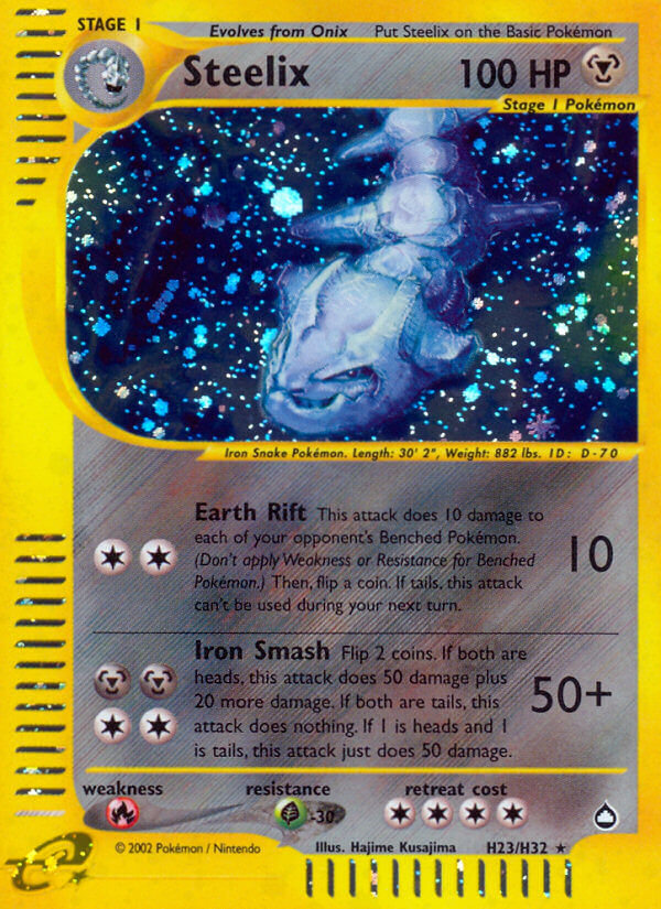 Steelix (H23/H32) [Aquapolis] | Good Games Cannington