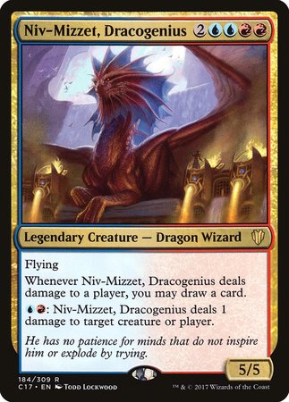 Niv-Mizzet, Dracogenius [Commander 2017] | Good Games Cannington