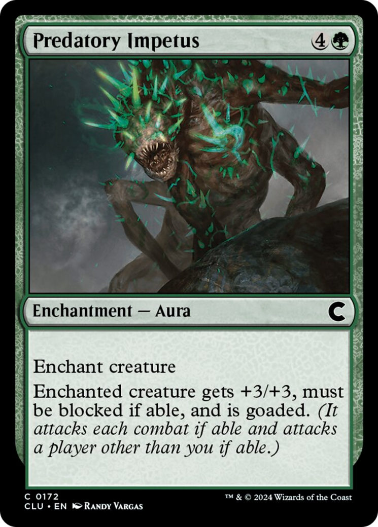 Predatory Impetus [Ravnica: Clue Edition] | Good Games Cannington