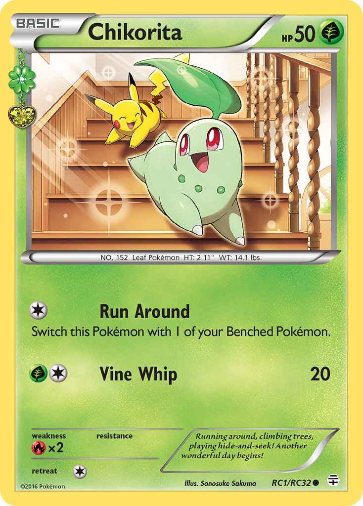 Chikorita (RC1/RC32) [XY: Generations] | Good Games Cannington