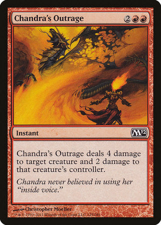 Chandra's Outrage [Magic 2012] | Good Games Cannington