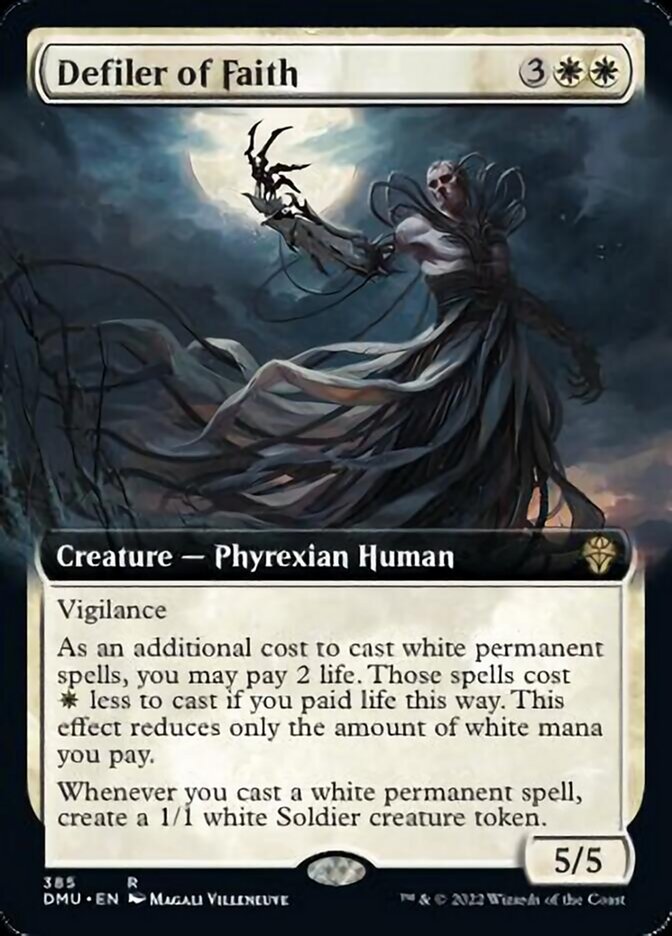 Defiler of Faith (Extended Art) [Dominaria United] | Good Games Cannington