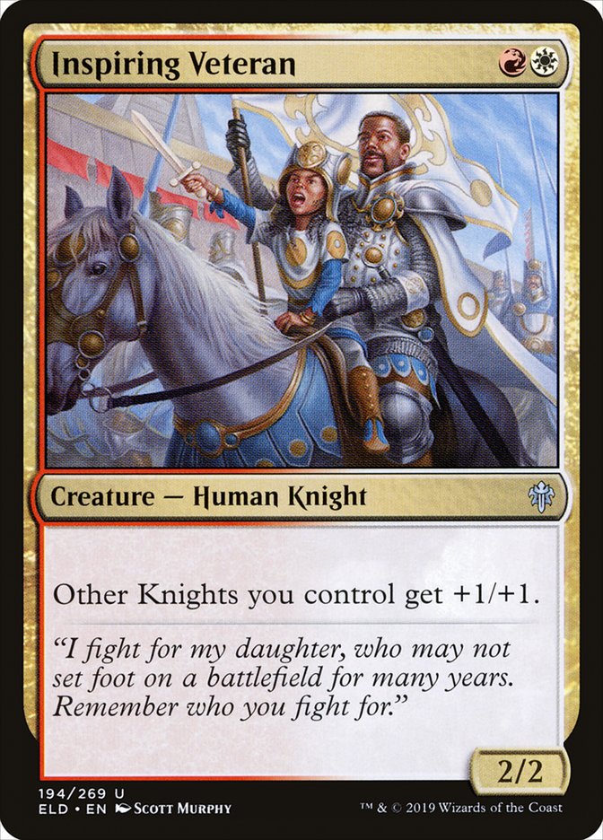 Inspiring Veteran [Throne of Eldraine] | Good Games Cannington