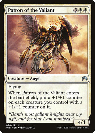 Patron of the Valiant [Magic Origins] | Good Games Cannington