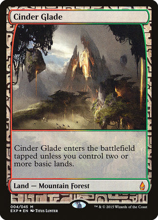 Cinder Glade [Zendikar Expeditions] | Good Games Cannington