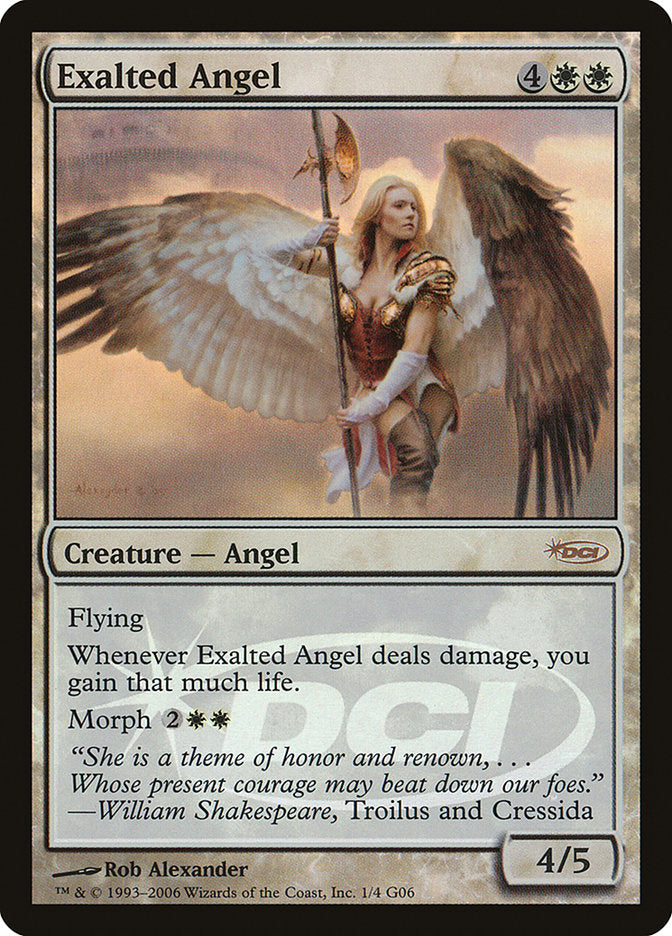 Exalted Angel [Judge Gift Cards 2006] | Good Games Cannington