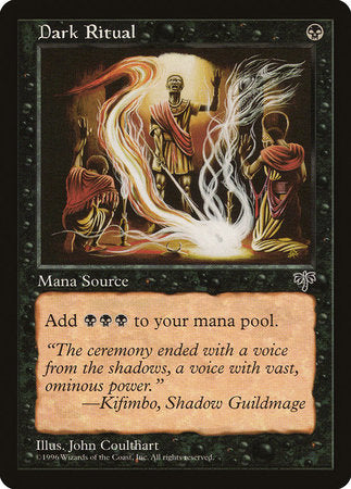 Dark Ritual [Mirage] | Good Games Cannington