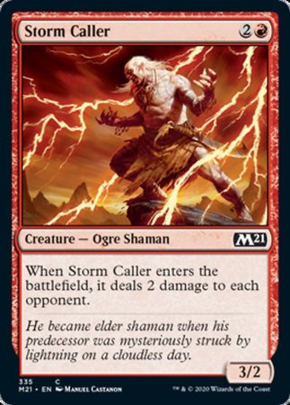 Storm Caller [Core Set 2021] | Good Games Cannington