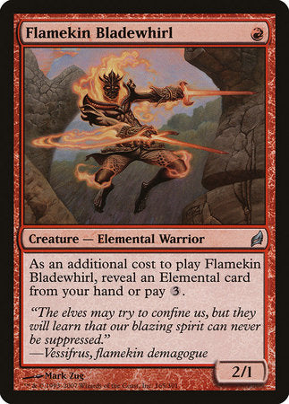 Flamekin Bladewhirl [Lorwyn] | Good Games Cannington