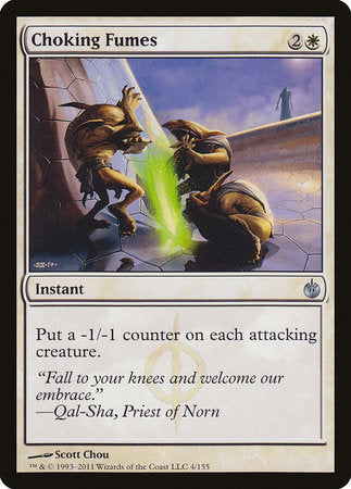 Choking Fumes [Mirrodin Besieged] | Good Games Cannington