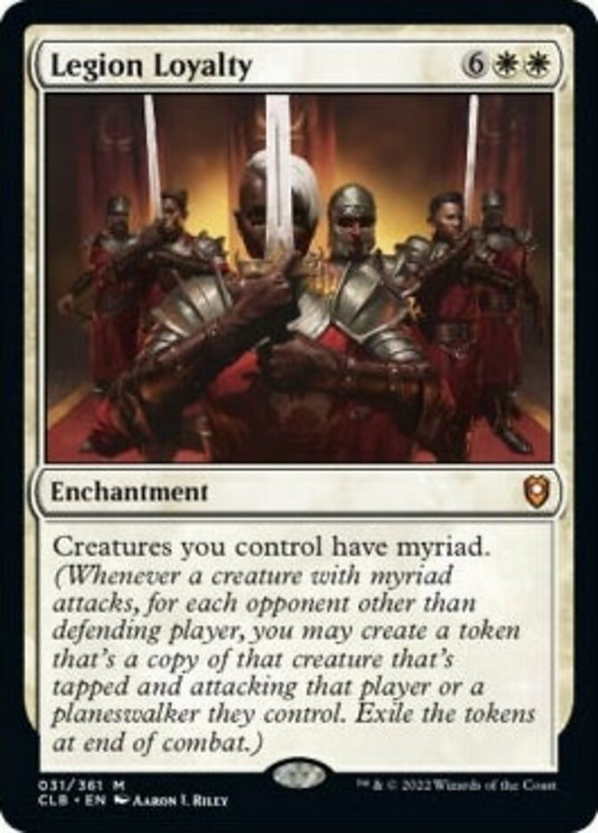 Legion Loyalty [Commander Legends: Battle for Baldur's Gate] | Good Games Cannington