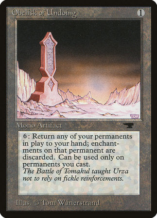 Obelisk of Undoing [Antiquities] | Good Games Cannington