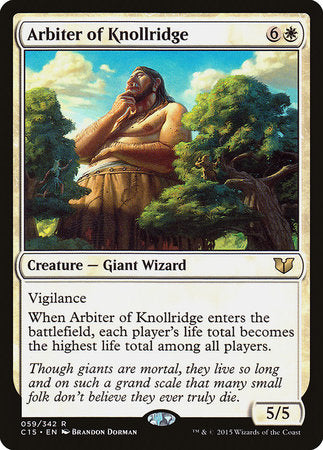 Arbiter of Knollridge [Commander 2015] | Good Games Cannington