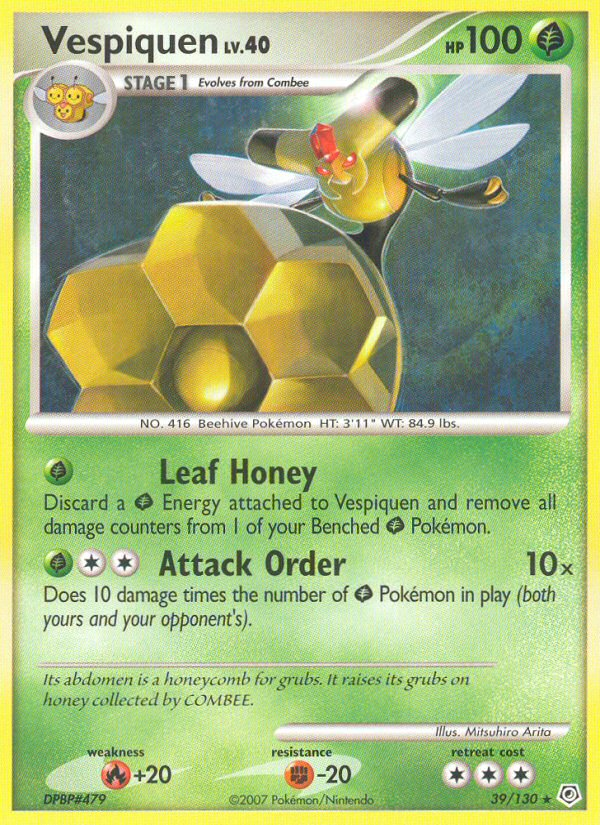 Vespiquen (39/130) [Diamond & Pearl: Base Set] | Good Games Cannington