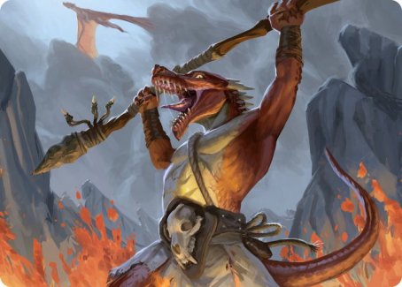 Kobold Art Card [Dungeons & Dragons: Adventures in the Forgotten Realms Art Series] | Good Games Cannington