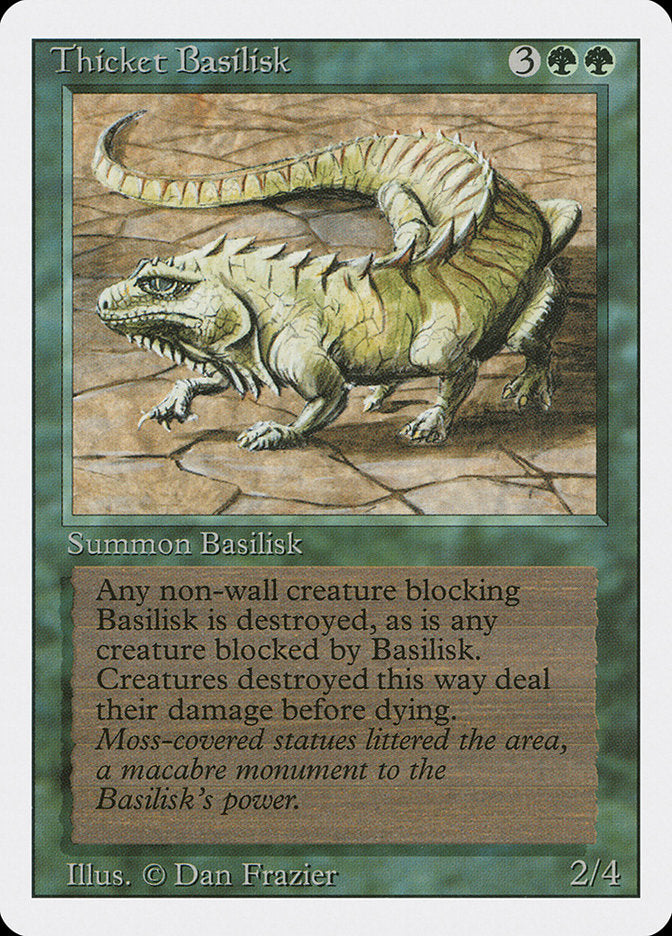 Thicket Basilisk [Revised Edition] | Good Games Cannington