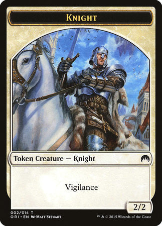 Knight Token [Magic Origins Tokens] | Good Games Cannington