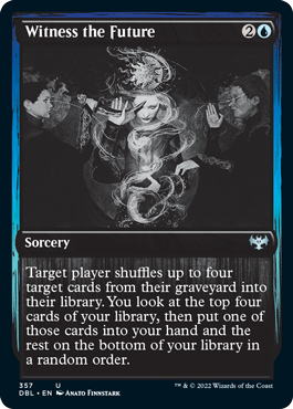 Witness the Future [Innistrad: Double Feature] | Good Games Cannington