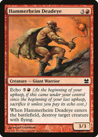 Hammerheim Deadeye [Modern Masters] | Good Games Cannington