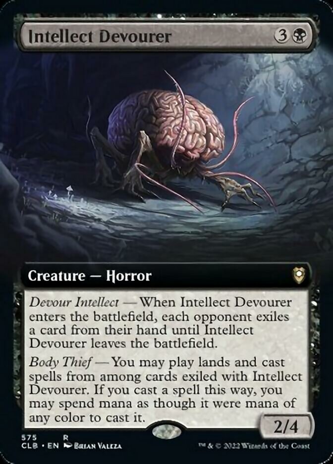 Intellect Devourer (Extended Art) [Commander Legends: Battle for Baldur's Gate] | Good Games Cannington