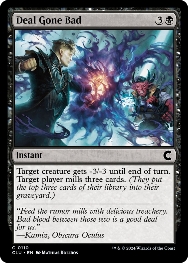 Deal Gone Bad [Ravnica: Clue Edition] | Good Games Cannington