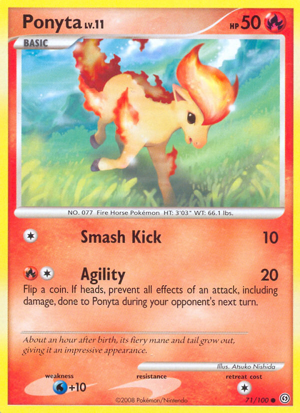 Ponyta (71/100) [Diamond & Pearl: Stormfront] | Good Games Cannington
