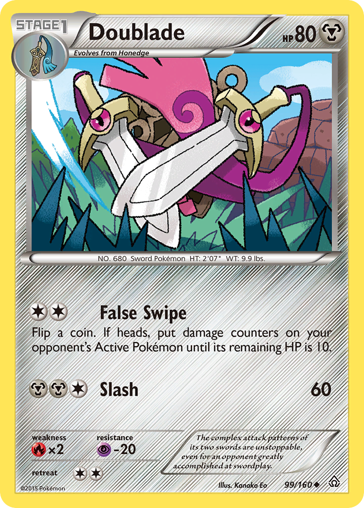 Doublade (99/160) [XY: Primal Clash] | Good Games Cannington
