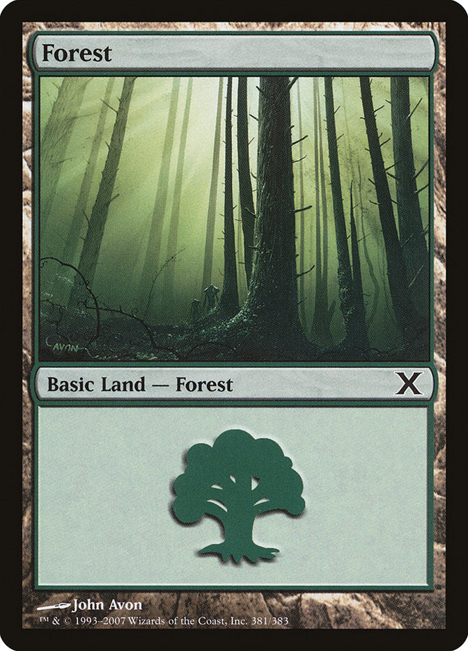 Forest (381) [Tenth Edition] | Good Games Cannington