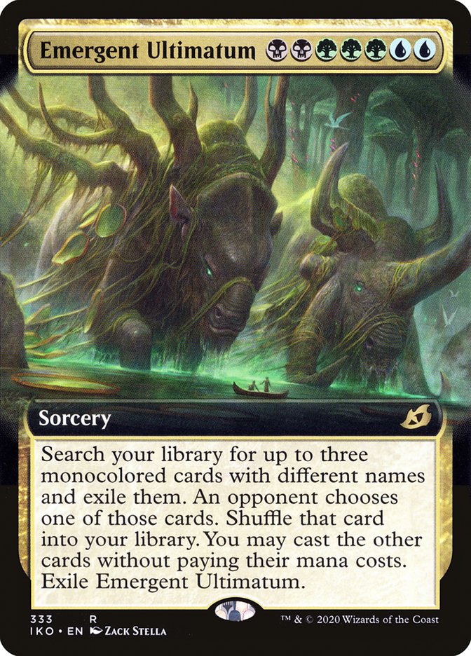 Emergent Ultimatum (Extended Art) [Ikoria: Lair of Behemoths] | Good Games Cannington