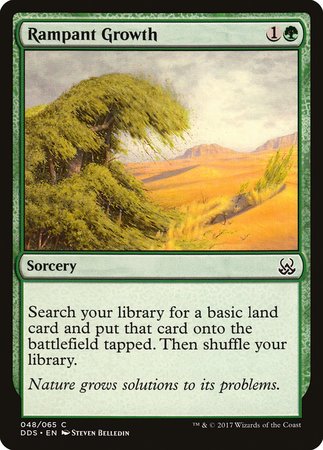 Rampant Growth [Duel Decks: Mind vs. Might] | Good Games Cannington